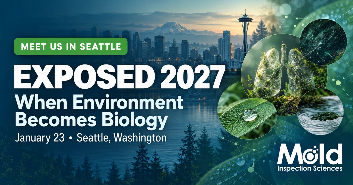 EXPOSED 2027: When Environment Becomes Biology, January 23 in Seattle, Washington.