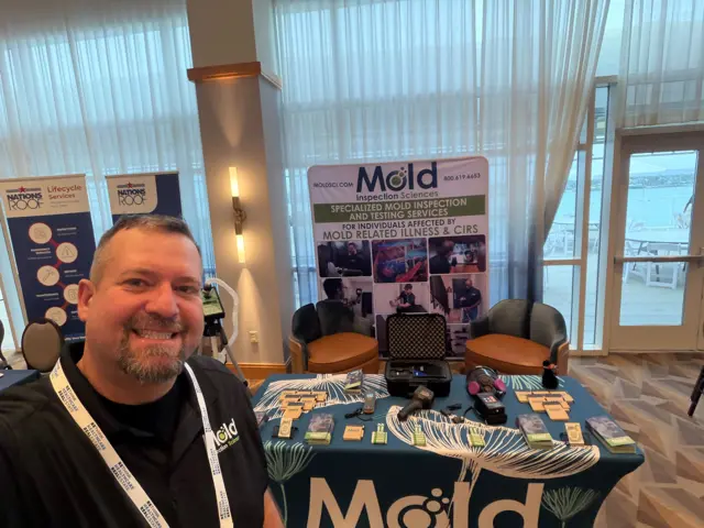 A moment with our team at the Mold Inspection Sciences BOMA booth.